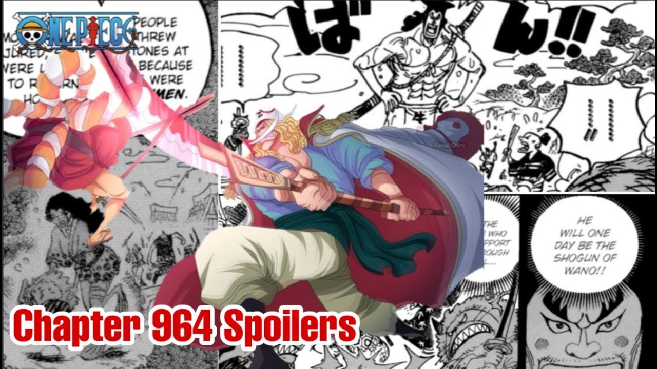 One Piece Chapter 964 Spoilers Release Date Youtube