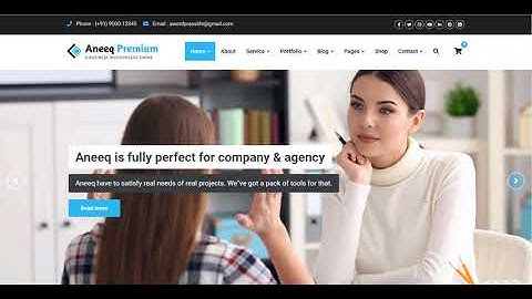 How To Configure Home Page layout Section - Aneeq Premium WordPress Theme