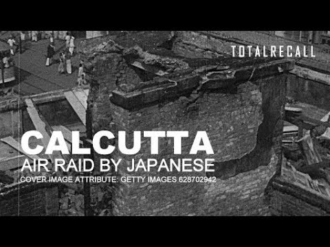 Calcutta Air Raid by Japanese   December 5 1943