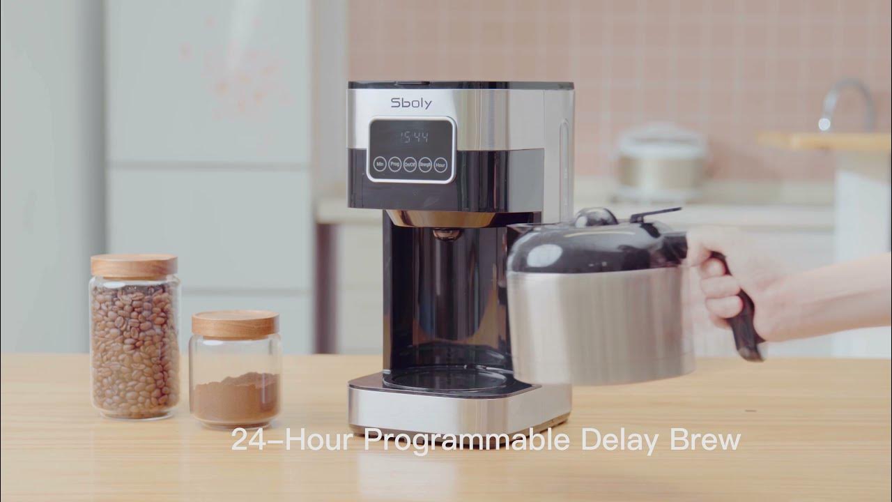 Sboly drip coffee maker YouTube