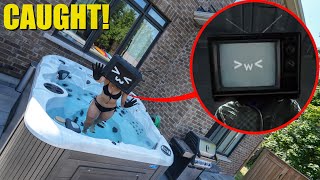 I CAUGHT TV WOMAN ON A HOT TUB DATE IN REAL LIFE! (SKIBIDI MOVIE)