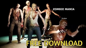 Zombie Mania apocalypse PC game FREE DOWNLOAD made with unreal engine 4