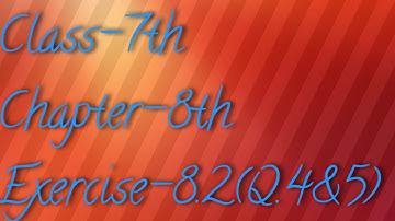 Class 7th maths Ex.  8.2 Questions no.4&5 Chapter 8 (Comparing Quantities) by RSK Maths Monitor