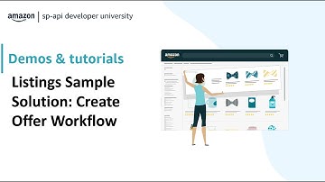 Listings Sample Solution: Create Offer Workflow