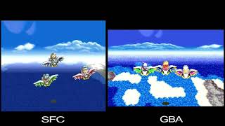 【SFC&GBA】テイルズオブファンタジア比較（音源ＳＦＣ）