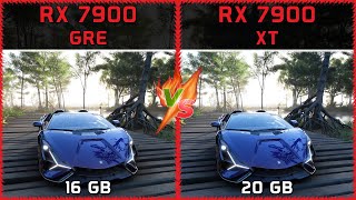 RX 7900 GRE vs RX 7900 XT - FHD, QHD, UHD 4K