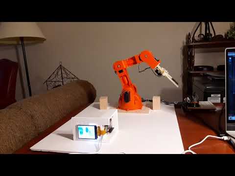 Robot Arm Arduino Compatible. Image Recognition using Maixduino