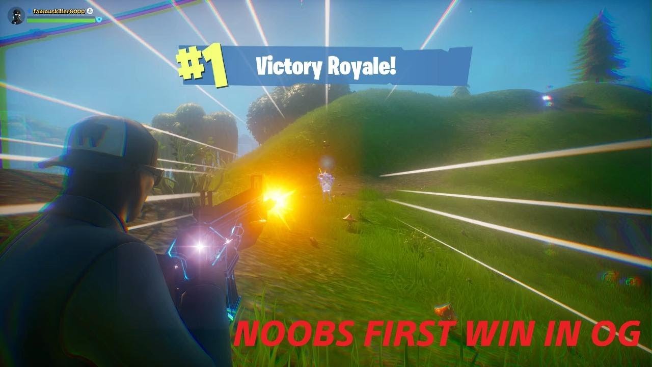 My First WIN in OG Fortnite Solo VS Duos - YouTube