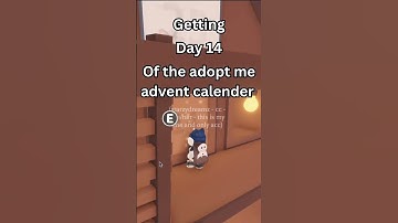 Getting DAY 14 of the adopt me advent calendar ❄️ @PlayAdoptMe  #adoptme #roblox #trending #fyp