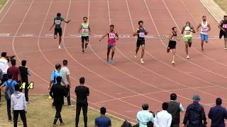 200m Final Boys U20 ||  National Junior Athletics Championships Ranchi 2018