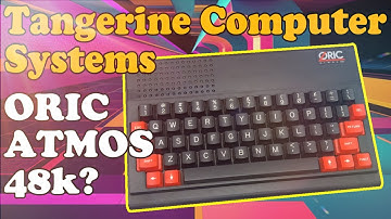 1984 Tangerine Computer Systems Oric Atmos - Review and Modern Mods