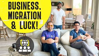 Thanks Sunny Ali for joining us. Talk on Business, Migration & Luck.. #Business #Migration #Luck