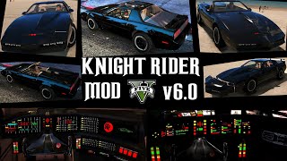 Knight Rider Mod v6.0 for GTA 5 - All Abilities, Functions and Animations