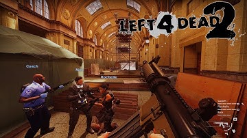 Left 4 Dead 2 Cambalache 2 custom campaign with 200+ mods and realism injector ReShade