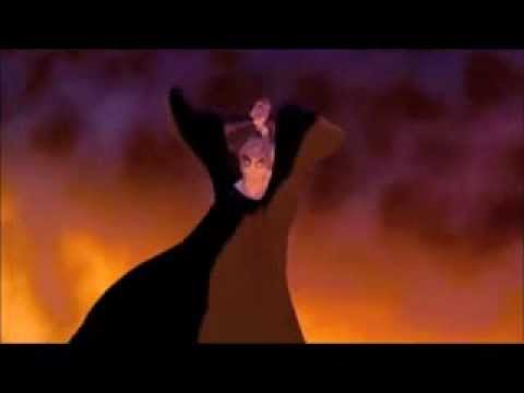 He Shall Smite The Wicked And Pludge Them Into The Fiery Pit! - Frollo's Death Scene