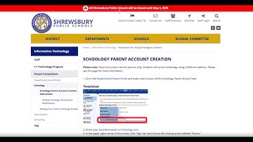 How to Log Into Schoology as a Parent/Guardian