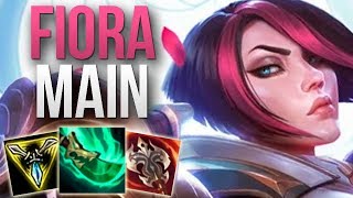 Challenger Fiora Main Plays New 9.19 Changes Challenger Fiora Top Gameplay Patch 9.19 S9