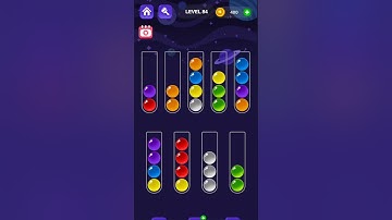 Ball Sort Master Game Level - 84 Without Boosters | Puzzle Games #entertainment #puzzle #games
