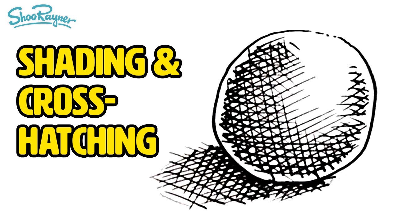 How to do Shading and Cross-hatching - YouTube