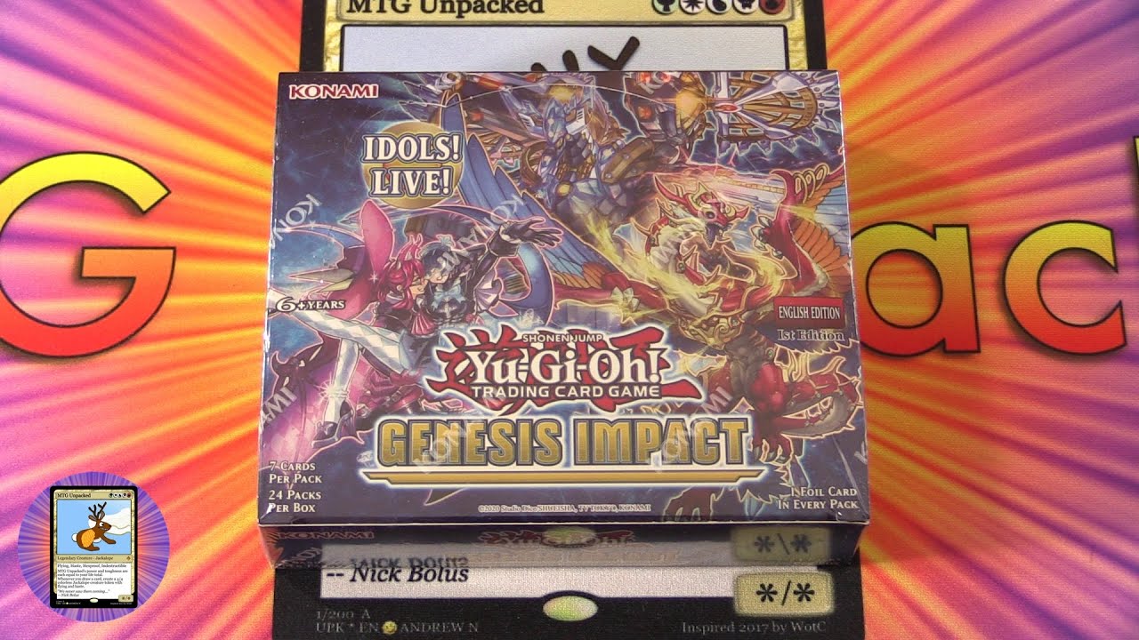 Yu-Gi-Oh! Genesis Impact Booster Box - COLLECTOR'S RARE