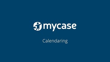 Stay on Top of Everything with the MyCase Calendar - MyCase Tips