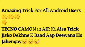 How To Hide Apps in Android phones TECNO CAMON 12 Air BY BDiGiTaL PRODUCTION