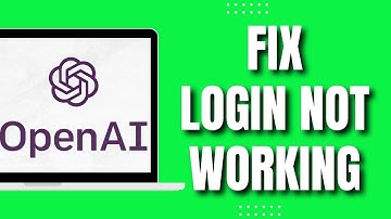How To Fix ChatGPT Login Not Working (2023)