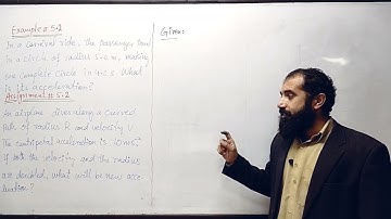 Example 5.2||Assignment 5.2||centripetal acceleration||KP and Federal Board