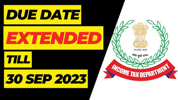 INCOME TAX DUE DATE EXTENDED FY 2023-24 | DUE DATE EXTENDED FOR TDS/TCS RETURN #duedatesextended