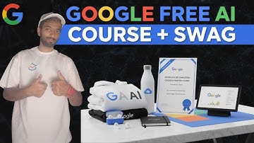 Google launches  FREE AI Course 2025 + FREE Swag & Certificate!