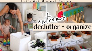 TODDLER TOY Organization HACKS | Declutter & Purging Kids Toys screenshot 3