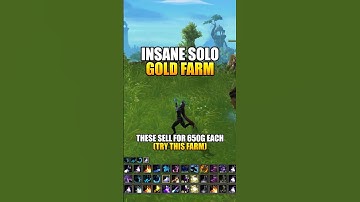 SOLO Gold Farm in The War Within Pre-Patch  #worldofwarcraft #wowgoldfarm #goldfarming