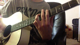 Video voorbeeld van "2s my favorite 1 Coheed and Cambria acoustic guitar cover"