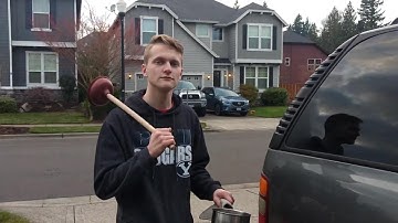 Can a PLUNGER remove a car DENT?