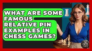 What Are Some Famous Relative Pin Examples In Chess Games? - The Chess Codex