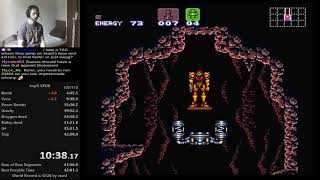 Super Metroid Any% KPDR old route in 42:22