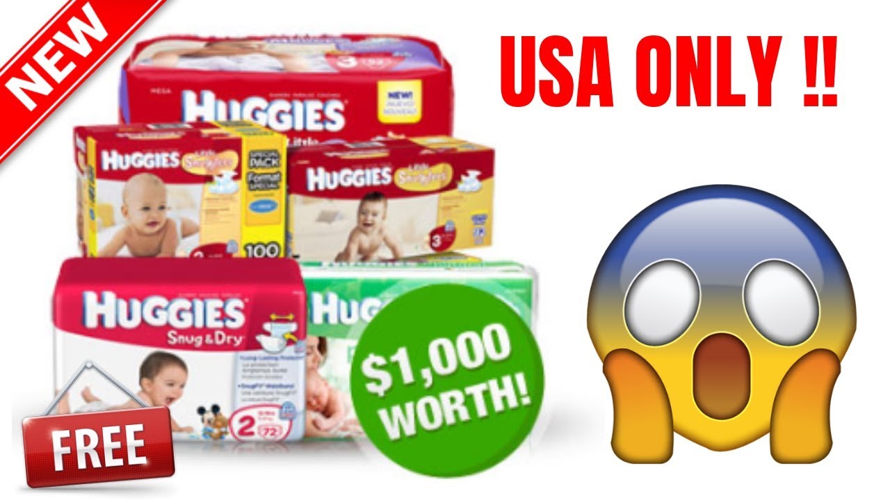 huggies free diapers