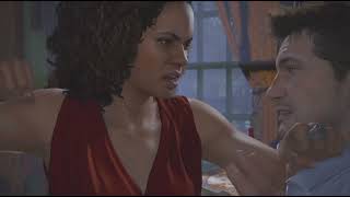 Uncharted 4 Nadine Ross Beats Nathan Drake Full Scene