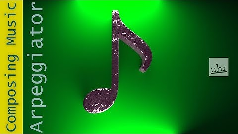 Composing Music. Today: The Arpeggiator in Cubase