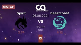 Weplay Animajor Dia 5 en vivo - Beastcoast vs Team Spirit Cast en Español Mr.choco