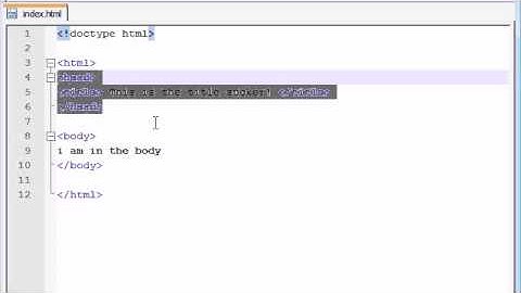 XHTML and CSS Tutorial - 3 - body and headers