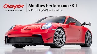 Porsche 911 GT3 (992) Manthey Performance Kit - Installation