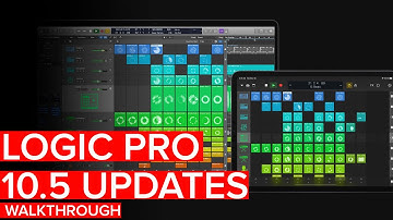 LOGIC PRO 10.5 Updates - Biggest Update to Logic Pro X with Ableton and Studio one functions!