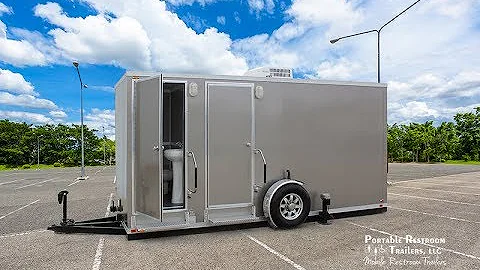 ADA +2 Station Portable Restrooms Trailer | Maui Series