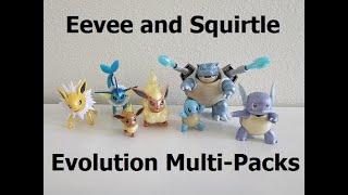Bonecos Pokémon - Multi Pack 4 Figuras Evolução Eevee Sunny na