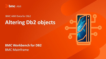 BMC Workbench for DB2 - Altering Db2 objects