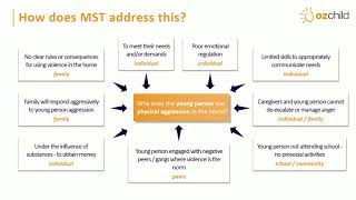 OzChild - Multisystemic Therapy (MST)