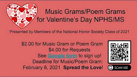 Valentines Day fundraiser