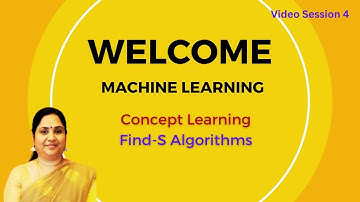 Concept Learning -  Find S  Algorithm