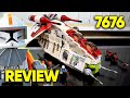 Обзор на ЛЕГО Звездные Войны 7676 - Республиканский Ганшип | LEGO Star Wars Republic Gunship Review